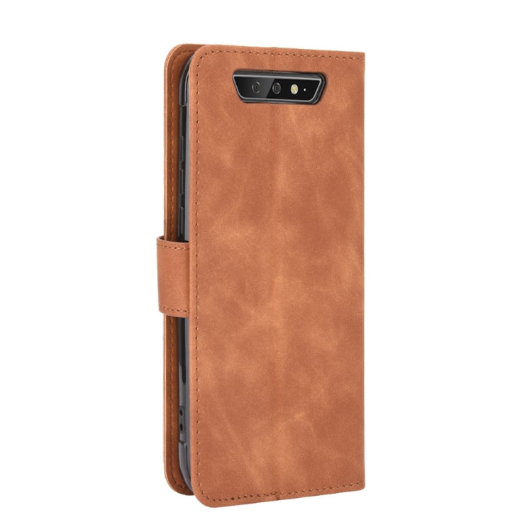 For Blackview BV5500 / BV5500 Pro / BV5500 Plus Solid Color Skin Feel Magnetic Buckle Horizontal Flip Calf Texture PU Leather Case with Holder & Card Slots & Wallet(Brown) - More Brand by PMC TechLife | Online Shopping South Africa | PMC TechLife | Buy Now Pay Later Mobicred