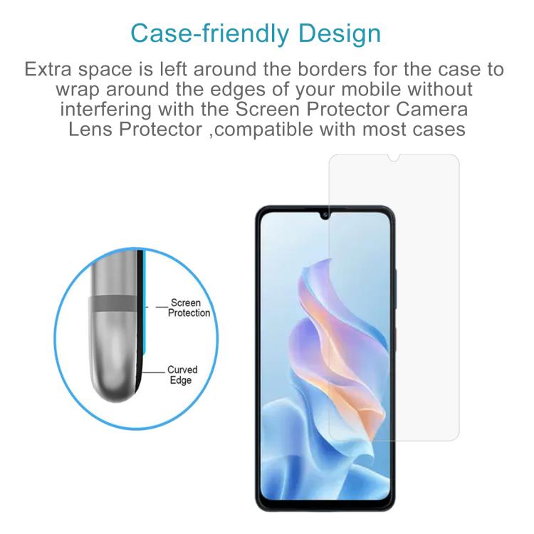 For ZTE Blade A76 4G 50pcs 0.26mm 9H 2.5D Tempered Glass Film - free shipping - PMC TechLife - Order now!