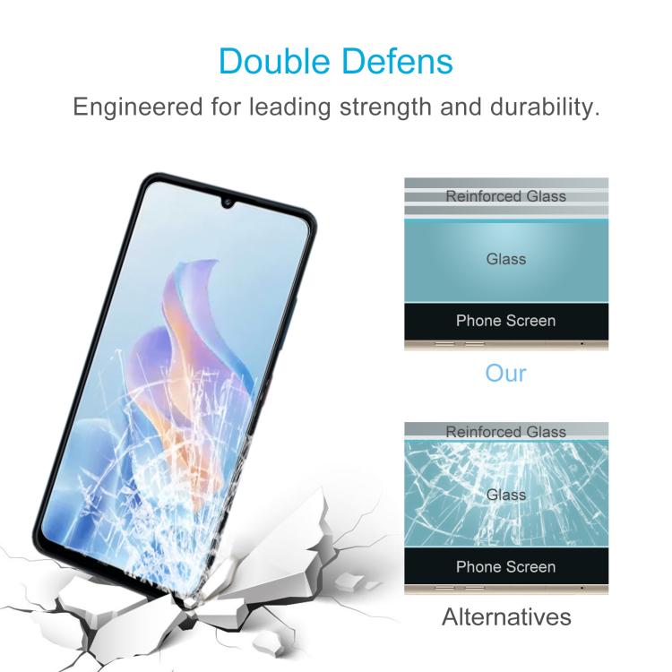 For ZTE Blade A76 4G 50pcs 0.26mm 9H 2.5D Tempered Glass Film - free shipping - PMC TechLife - Order now!