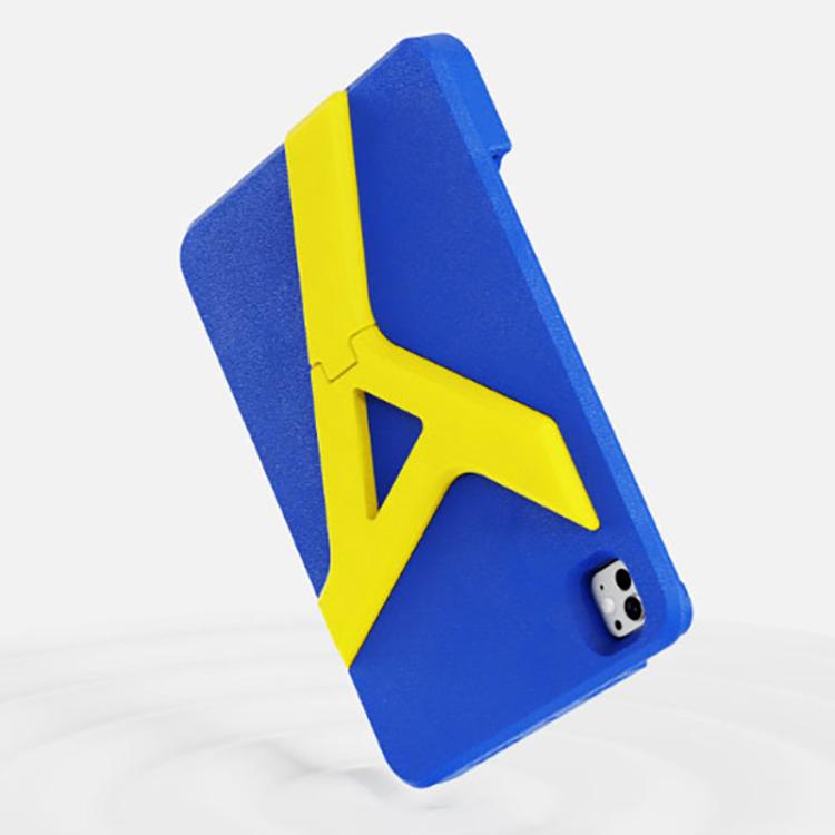 For iPad Pro 11 2024 YOYOISLES Air Rum Series EVA Tablet Case(Blue Yellow) - free shipping - PMc TechLife - Order now!