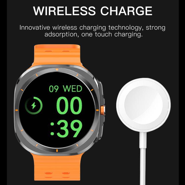 X7 1.51 inch IPS Screen Bluetooth Smart Watch Supports Healthy Monitoring(Orange) - free shipping - PMc TechLife - Order now!