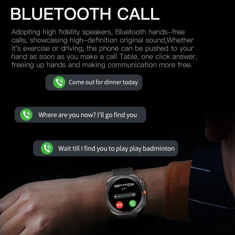X7 1.51 inch IPS Screen Bluetooth Smart Watch Supports Healthy Monitoring(Black) - free shipping - PMC TechLife - Order now!