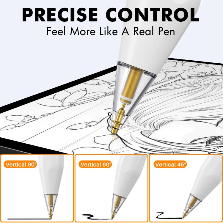 C04L 4pcs / Set 1.05mm Capacitive Stylus Replacement Nibs for Apple Pencil 2 / 1(Transparent Color Mixing) - Pencil Accessories by PMc TechLife | Online Shopping South Africa | PMc TechLife | Buy Now Pay Later Mobicred