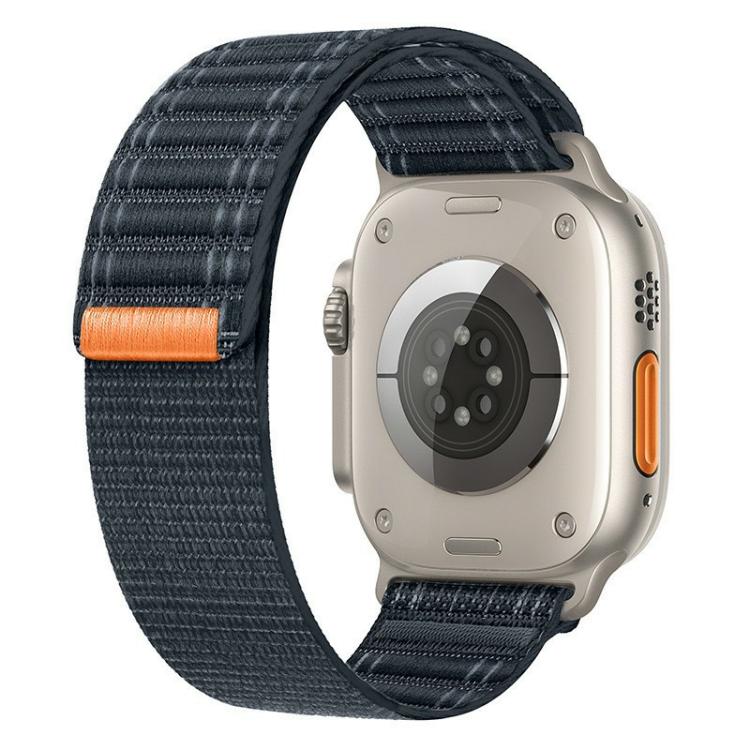 For Apple Watch 46mm / 49mm / 45mm / 44mm Kalebol Ocean Wave Nylon Strap(Dark Blue) - Watch Bands by Kalebol | Online Shopping South Africa | PMC TechLife | Buy Now Pay Later Mobicred