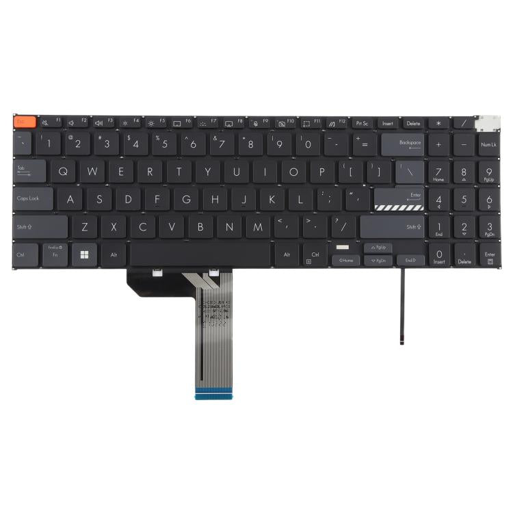 US Version Backlit Laptop Keyboard for Asus Vivobook Pro 15X OLED K6501 M6501(Black) - Replacement Keyboards by PMc TechLife | Online Shopping South Africa | PMc TechLife | Buy Now Pay Later Mobicred