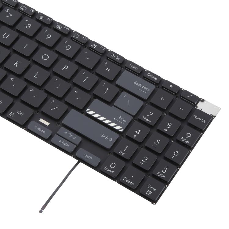 US Version Backlit Laptop Keyboard for Asus Vivobook Pro 15X OLED K6501 M6501(Black) - Replacement Keyboards by PMc TechLife | Online Shopping South Africa | PMc TechLife | Buy Now Pay Later Mobicred