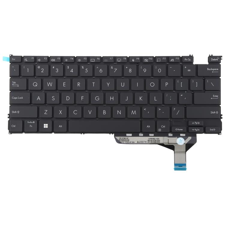 US Version Backlit Laptop Keyboard for Asus Zenbook 14 OLED UX3402 UX3402Z UX3402ZA UX3402VA UM5302T UM3402 NSK-UA74LN(Black) - free shipping - PMc TechLife - Order now!