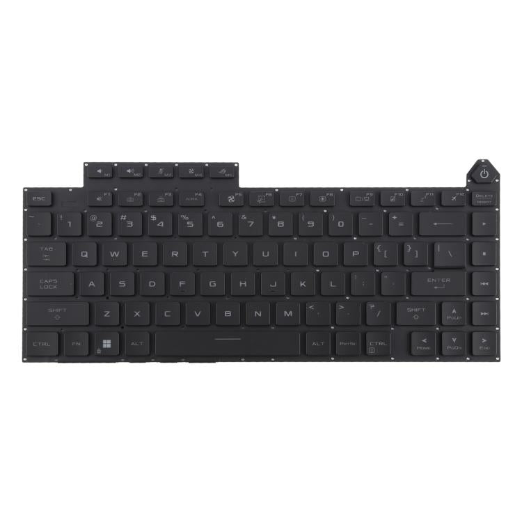 US Version RGB Backlit Laptop Keyboard for Asus ROG Strix G16 G614 G614JU G634 G634JY 2023(Black) - Replacement Keyboards by PMc TechLife | Online Shopping South Africa | PMc TechLife | Buy Now Pay Later Mobicred