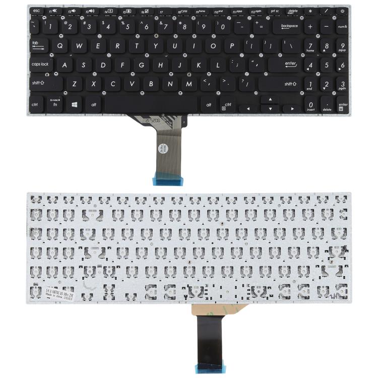 US Version Laptop Keyboard for Asus S530 S530U S530F S15 S530UA S530UN S5300 S5300F S5300FN S5300U S5300UN X530 X530M(Silver) - Replacement Keyboards by PMc TechLife | Online Shopping South Africa | PMc TechLife | Buy Now Pay Later Mobicred