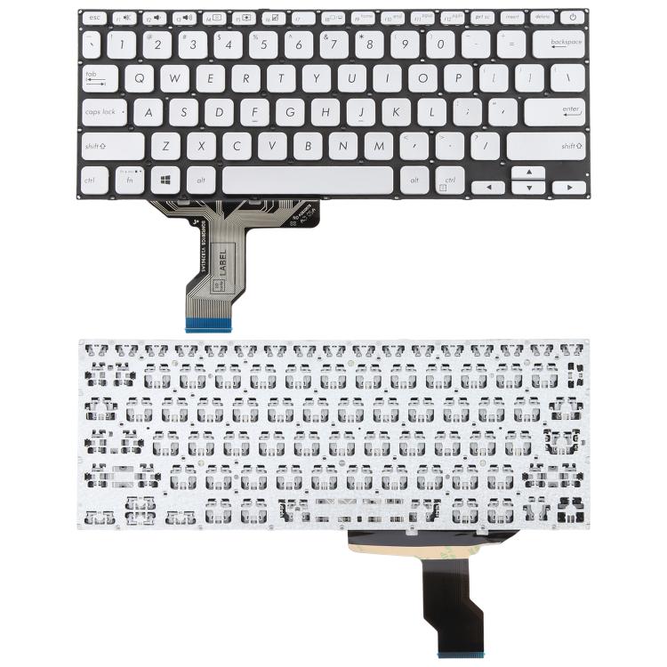 US Version Laptop Keyboard for Asus VivoBook 14 X420 X420F X420FA X420U A420F A420 A420U S420 S420UA P1411F P1411FA(Silver) - free shipping - PMc TechLife - Order now!
