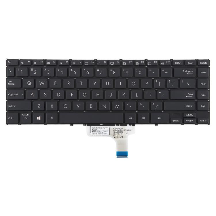 US Version Backlit Laptop Keyboard for Asus ZenBook UX363E UX363EA UX363J UX363JA X371EA UX371 UX371E UX371EA UXF3000 UXF3000E(Black) - Replacement Keyboards by PMc TechLife | Online Shopping South Africa | PMc TechLife | Buy Now Pay Later Mobicred