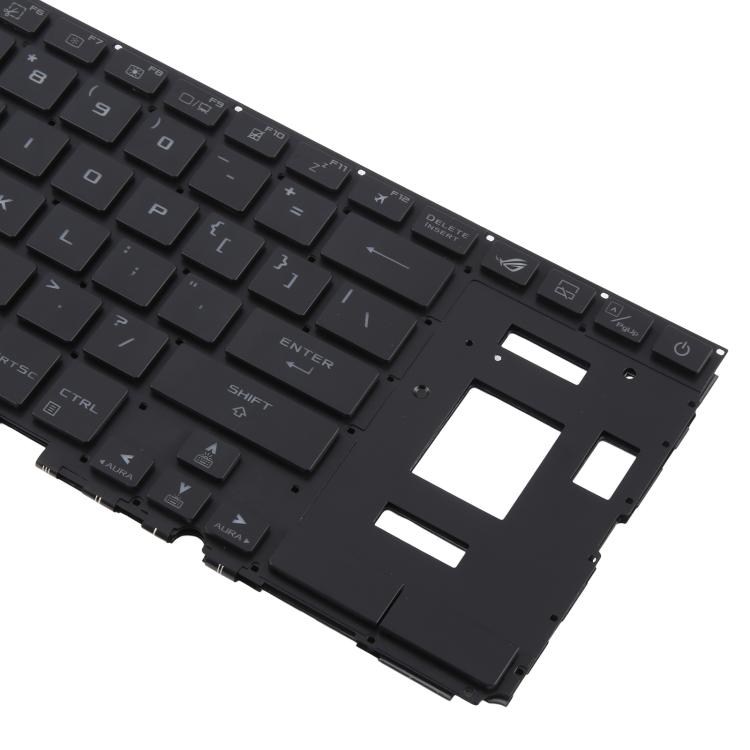 US Version Backlit Laptop Keyboard for Asus ROG Zephyrus Duo 15 inch GX550L GX550 GX550LXS GX550LWS GX551 GX551Q(Black) - Replacement Keyboards by PMc TechLife | Online Shopping South Africa | PMc TechLife | Buy Now Pay Later Mobicred