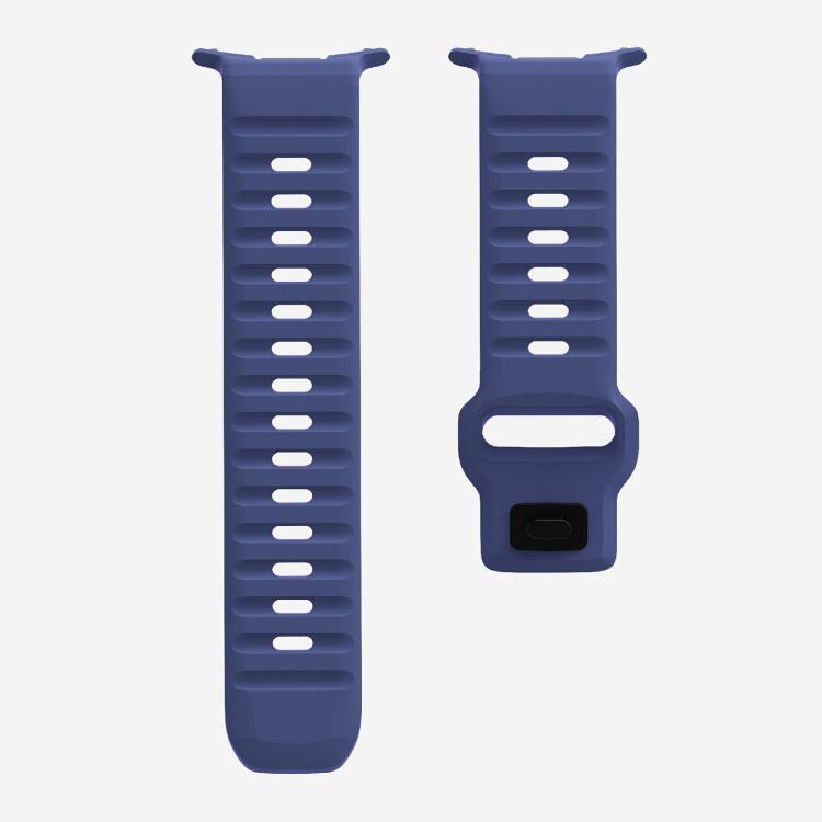 For Samsung Galaxy Watch Ultra 47mm / Ultra 2025 Kalebol Wave Reverse Buckle Silicone Strap(Midnight Blue) - free shipping - PMC TechLife - Order now!
