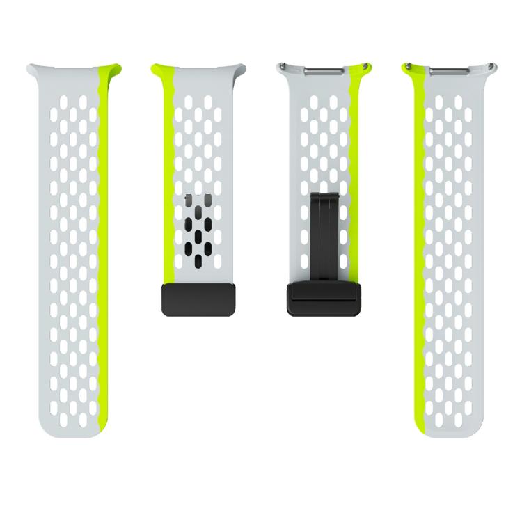 For Samsung Galaxy Watch Ultra 47mm / Ultra 2025 Kalebol Mesh Magnetic Silicone Watch Strap(Wild Path Grey Green) - free shipping - PMC TechLife - Order now!