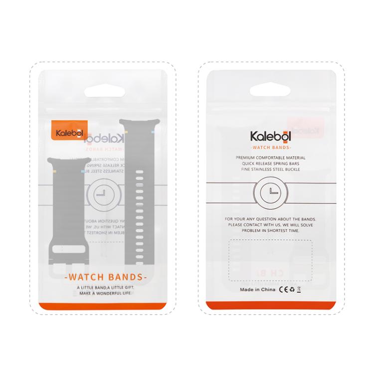 For Samsung Galaxy Watch Ultra 47mm / Ultra 2025 Kalebol Wave Stitching Silicone Strap(White) - free shipping - PMC TechLife - Order now!