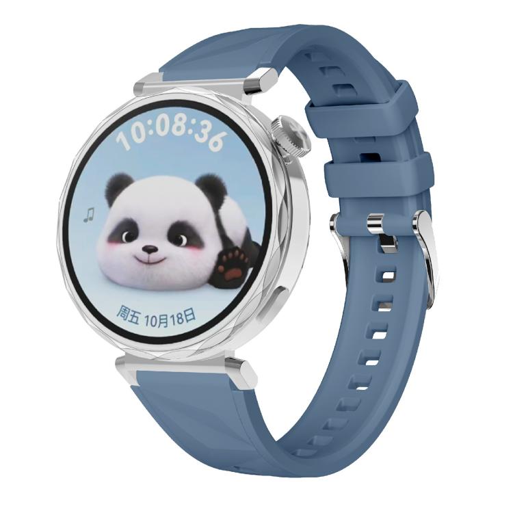 Kalebol 18mm Universal Diamond Embossed Silicone Strap(Topa Blue) - free shipping - PMc TechLife - Order now!