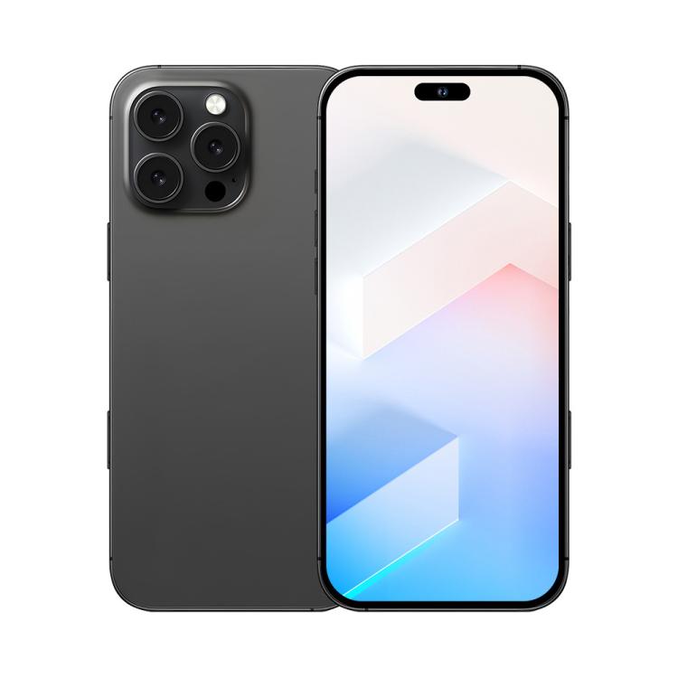 A88 / i16 Pro Max, 2GB+16GB, 6.6 inch Android 8.1 MTK6580A Quad Core, OTG, Network: 3G, Dual SIM, Plug:US Plug(Titanium Black) - free shipping - PMc TechLife - Order now!