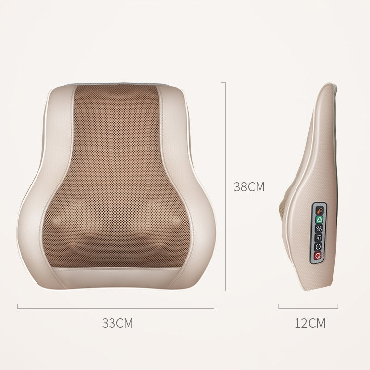 Multifunctional Mini Massage Pillow Neck and Shoulder Cervical Massager, Plug Type:AU Plug(Black) - free shipping - PMC TechLife - Order now!