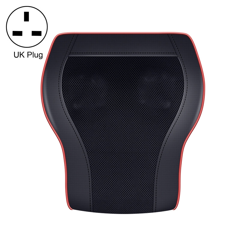 Multifunctional Mini Massage Pillow Neck and Shoulder Cervical Massager, Plug Type:UK Plug(Black) - free shipping - PMC TechLife - Order now!