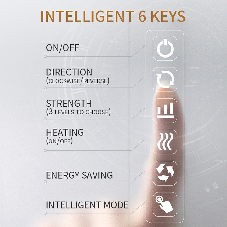 Multifunctional Mini Massage Pillow Neck and Shoulder Cervical Massager, Plug Type:UK Plug(Black) - free shipping - PMC TechLife - Order now!