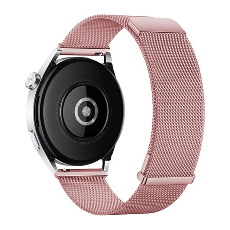 Kalebol 20mm Universal Loop Double Magnetic Buckle Milanese Strap(Rose Pink) - free shipping - PMc TechLife - Order now!