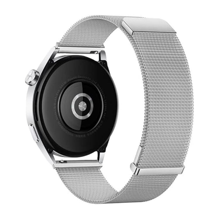 Kalebol 20mm Universal Loop Double Magnetic Buckle Milanese Strap(Silver) - free shipping - PMc TechLife - Order now!
