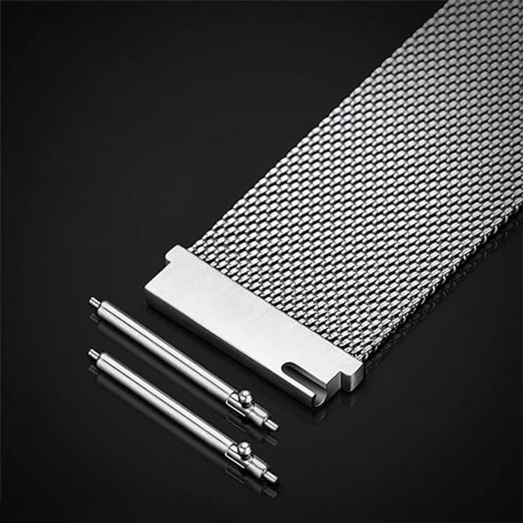 Kalebol 20mm Universal Loop Double Magnetic Buckle Milanese Strap(Silver) - free shipping - PMc TechLife - Order now!