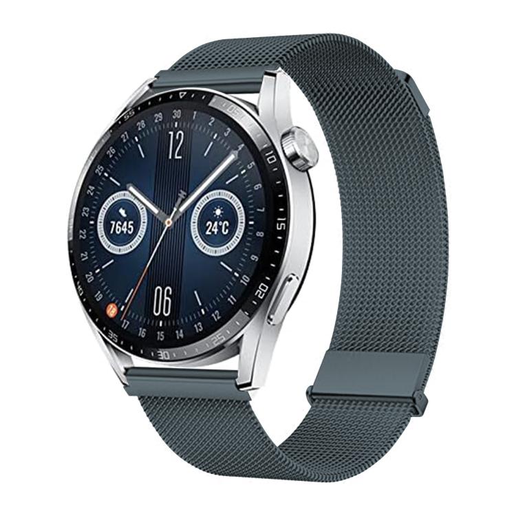 Kalebol 22mm Universal Loop Double Magnetic Buckle Milanese Strap(Grey) - free shipping - PMc TechLife - Order now!