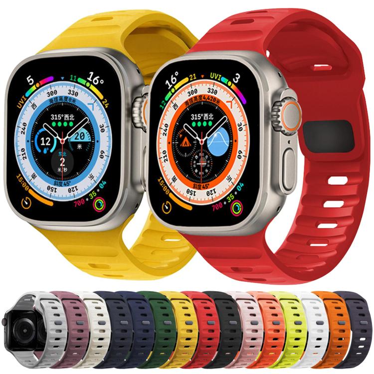 For Apple Watch 46mm / 49mm / 45mm / 44mm Kalebol Sport Silicone Strap(Midnight Blue) - Watch Bands by Kalebol | Online Shopping South Africa | PMC TechLife | Buy Now Pay Later Mobicred