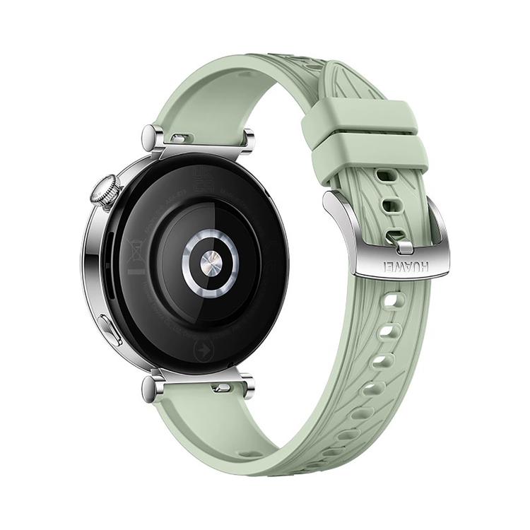 Kalebol 18mm Universal Textured Silicone Silver Buckle Strap(Green Grass) - free shipping - PMc TechLife - Order now!
