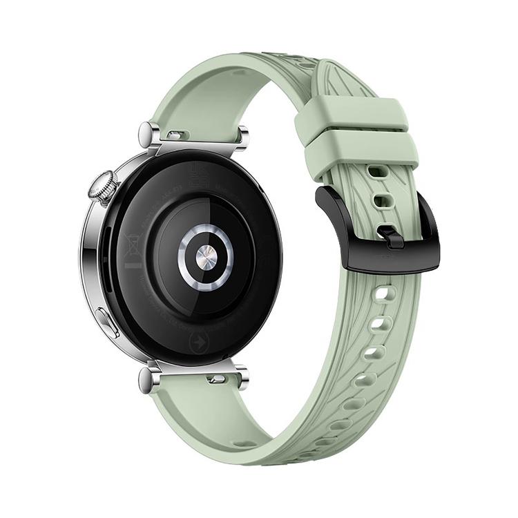 Kalebol 18mm Universal Textured Silicone Black Buckle Strap(Green Grass) - free shipping - PMc TechLife - Order now!