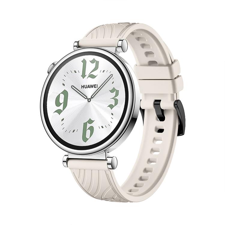 Kalebol 18mm Universal Textured Silicone Black Buckle Strap(Starlight) - free shipping - PMc TechLife - Order now!