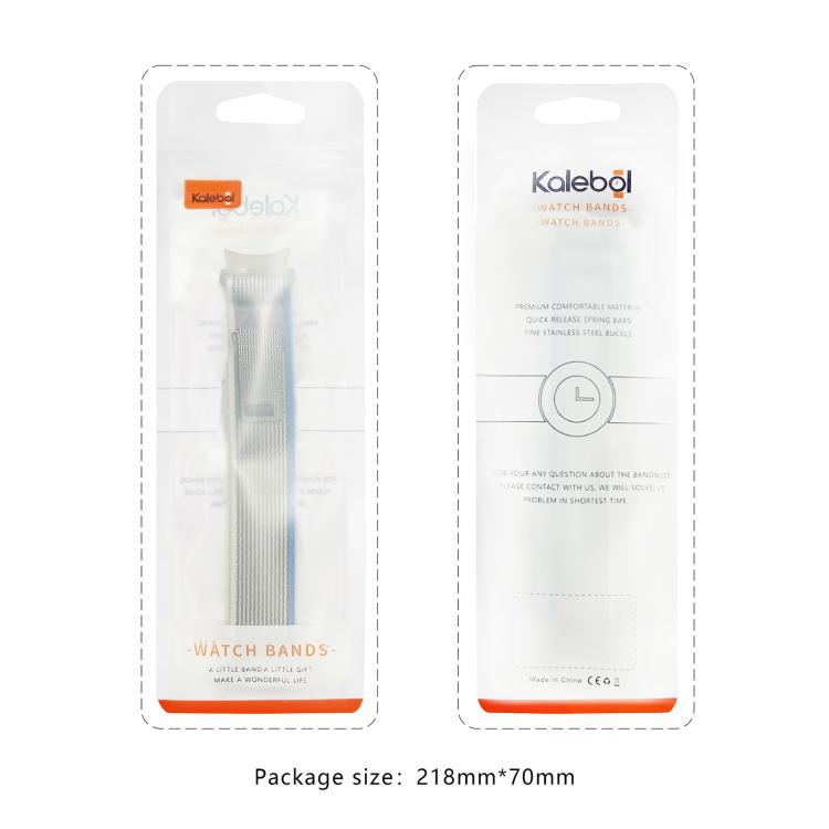 For Apple Watch 42mm / 41mm / 40mm / 38mm Kalebol Wild Track Loop Nylon Watch Band(Midnight Blue) - Watch Bands by Kalebol | Online Shopping South Africa | PMC TechLife | Buy Now Pay Later Mobicred