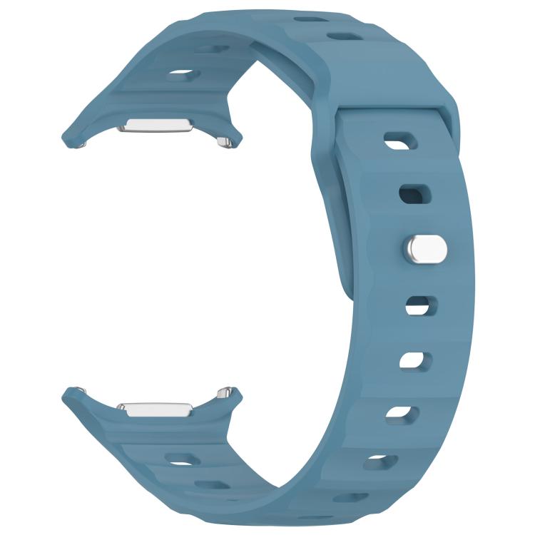 For Samsung Galaxy Watch Ultra 47mm Kalebol Square Buckle Silicone Watch Band(Blue) - free shipping - PMc TechLife - Order now!