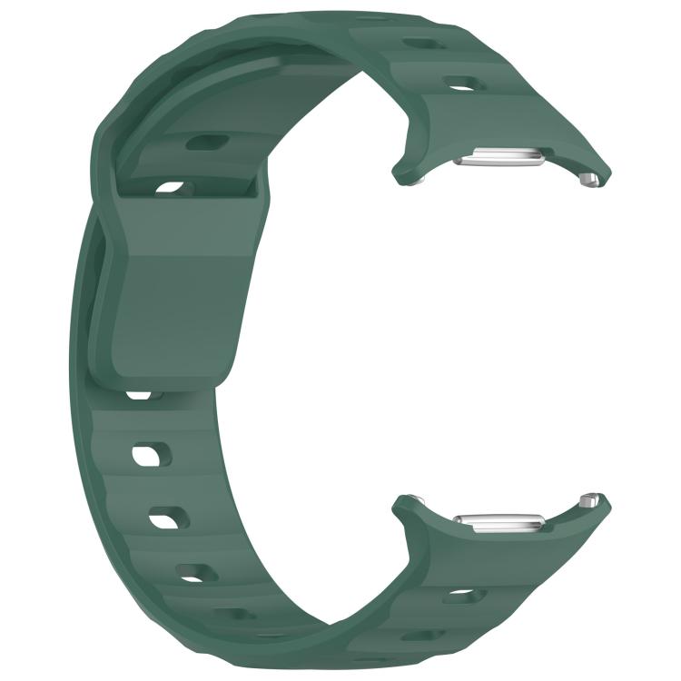 For Samsung Galaxy Watch Ultra 47mm Kalebol Square Buckle Silicone Watch Band(Dark Green) - free shipping - PMc TechLife - Order now!