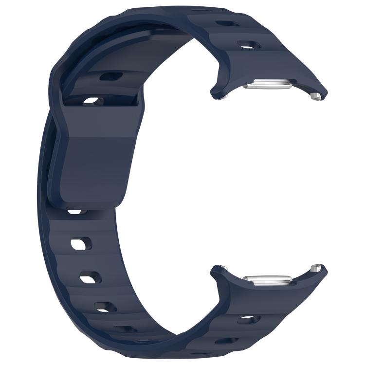 For Samsung Galaxy Watch Ultra 47mm Kalebol Square Buckle Silicone Watch Band(Midnight Blue) - Watch Bands by Kalebol | Online Shopping South Africa | PMc TechLife | Buy Now Pay Later Mobicred