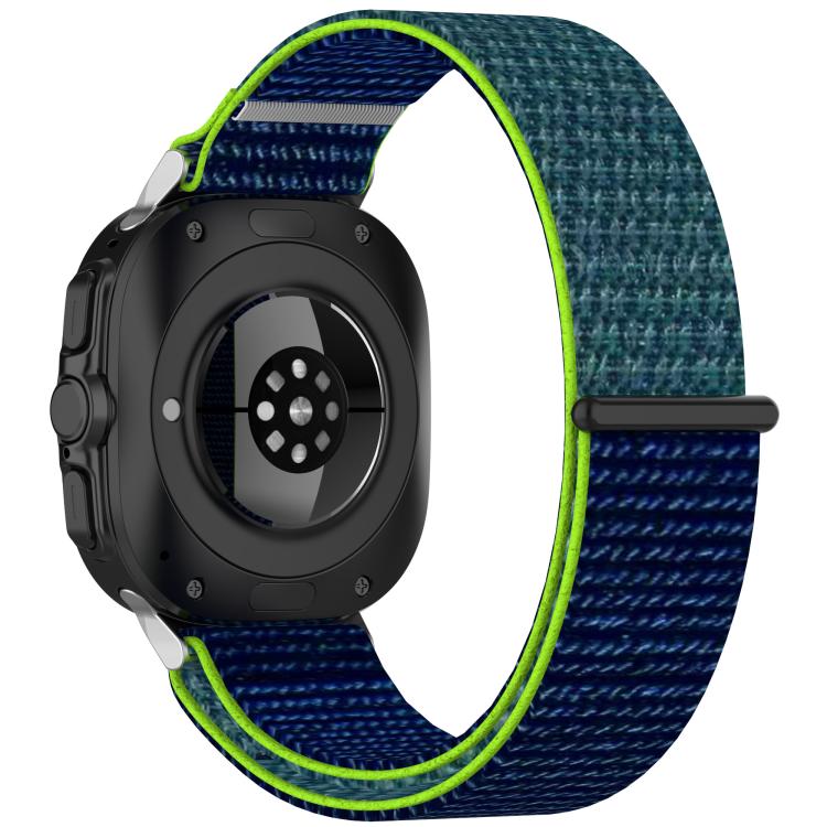 For Samsung Galaxy Watch Ultra 47mm Kalebol Hook and Loop Fastener Nylon Braided Watch Band(Lime Green) - free shipping - PMc TechLife - Order now!