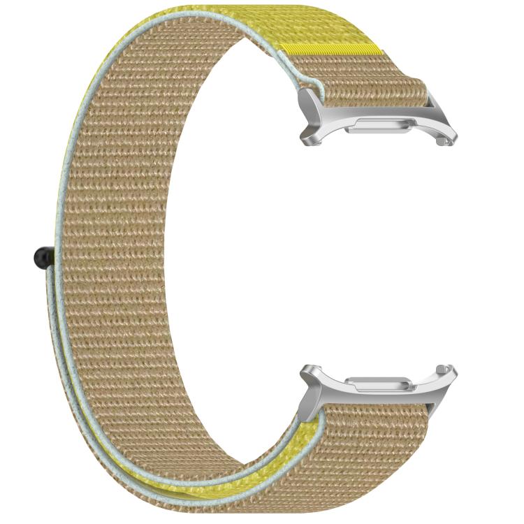 For Samsung Galaxy Watch Ultra 47mm Kalebol Hook and Loop Fastener Nylon Braided Watch Band(Camel) - free shipping - PMc TechLife - Order now!