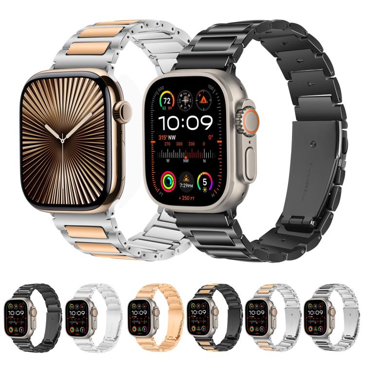 For Apple Watch 46mm / 49mm / 45mm / 44mm Kalebol Tooling Metal Zinc Alloy Watch Band(Silver) - free shipping - PMc TechLife - Order now!