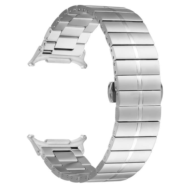For Samsung Galaxy Watch Ultra 47mm Kalebol One-bead Stainless Steel Watch Band(Silver) - free shipping - PMc TechLife - Order now!