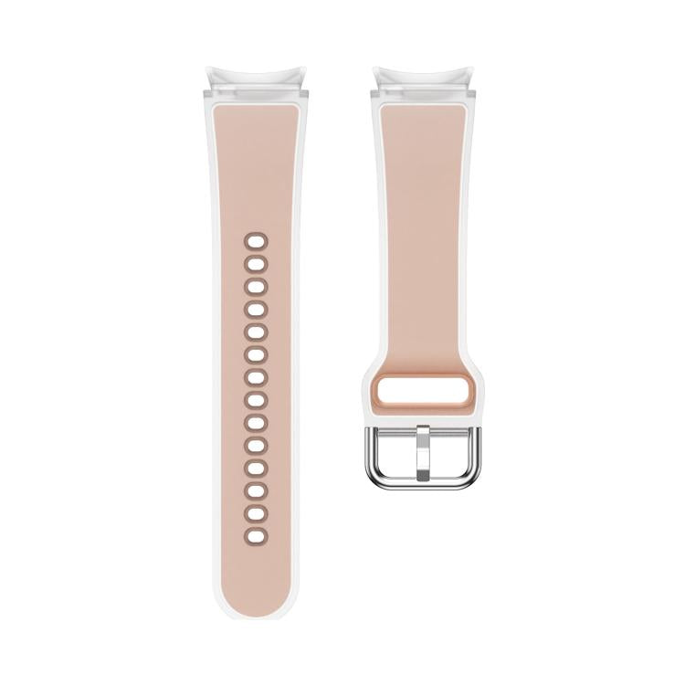 For Samsung Galaxy Watch 7  / 6 / 5 / 4 Kalebol Glacier Transparent Silicone Watch Band(Pink) - free shipping - PMc TechLife - Order now!
