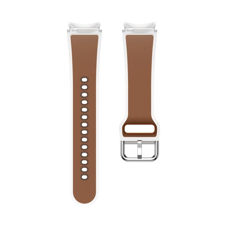 For Samsung Galaxy Watch 7  / 6 / 5 / 4 Kalebol Glacier Transparent Silicone Watch Band(Dark Brown) - free shipping - PMc TechLife - Order now!