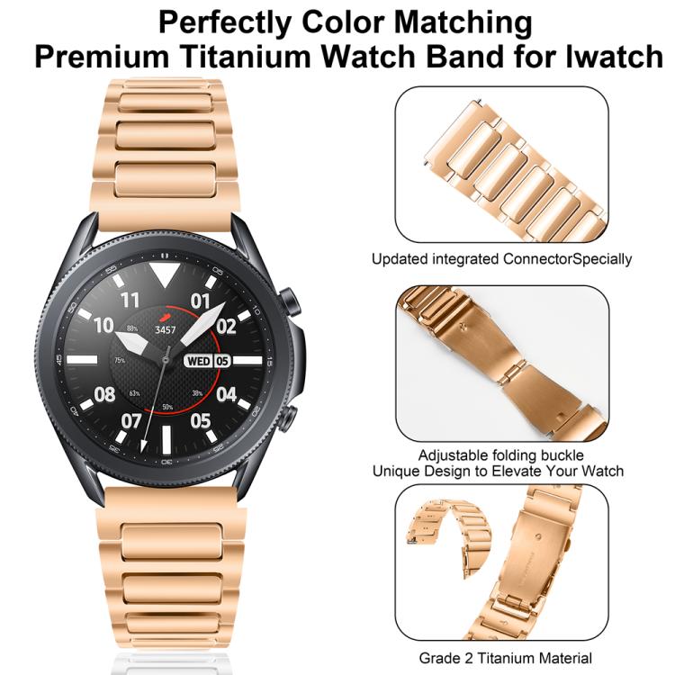 Kalebol 22mm Tooling Metal Zinc Alloy Watch Band(Rose Gold) - free shipping - PMc TechLife - Order now!