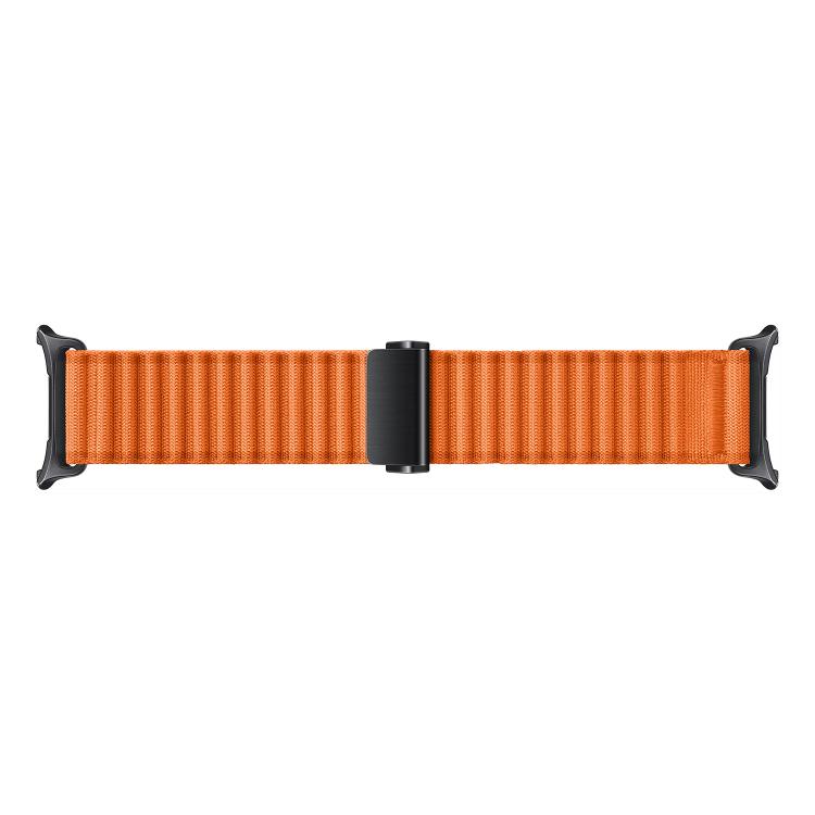 For Samsung Galaxy Watch Ultra 47mm Kalebol Ocean Loop Nylon Braided Watch Band(Orange) - free shipping - PMc TechLife - Order now!