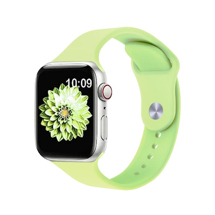For Apple Watch 46mm / 49mm / 45mm / 44mm Kalebol Reverse Buckle Silicone Watch Band(Green) - Watch Bands by Kalebol | Online Shopping South Africa | PMC TechLife | Buy Now Pay Later Mobicred