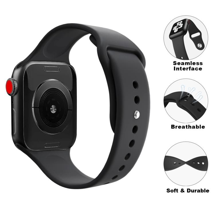 For Apple Watch 42mm / 41mm / 40mm / 38mm Kalebol Reverse Buckle Silicone Watch Band(Lavender) - Watch Bands by Kalebol | Online Shopping South Africa | PMC TechLife | Buy Now Pay Later Mobicred