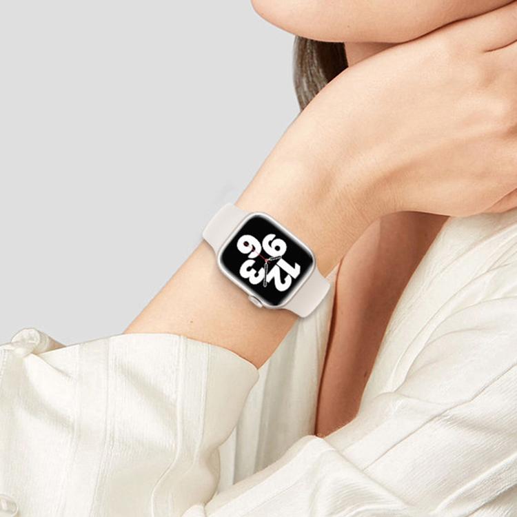 For Apple Watch 46mm / 49mm / 45mm / 44mm Kalebol Reverse Buckle Silicone Watch Band(White) - Watch Bands by Kalebol | Online Shopping South Africa | PMC TechLife | Buy Now Pay Later Mobicred