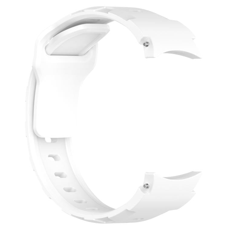For Samsung Galaxy Watch 5 Pro / 6 / 7 Kalebol Armor Silicone Watch Band(White) - free shipping - PMc TechLife - Order now!