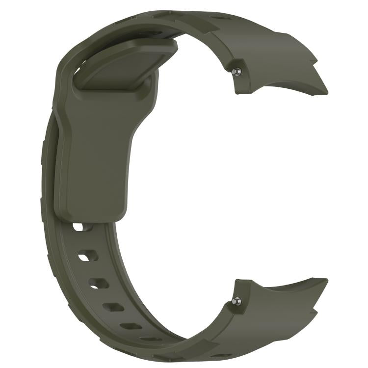 For Samsung Galaxy Watch 5 Pro / 6 / 7 Kalebol Armor Silicone Watch Band(Army Green) - free shipping - PMc TechLife - Order now!