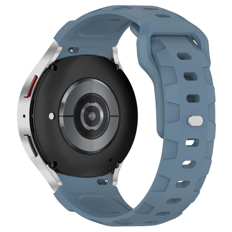 For Samsung Galaxy Watch 5 Pro / 6 / 7 Kalebol Armor Silicone Watch Band(Cyan-blue) - free shipping - PMc TechLife - Order now!